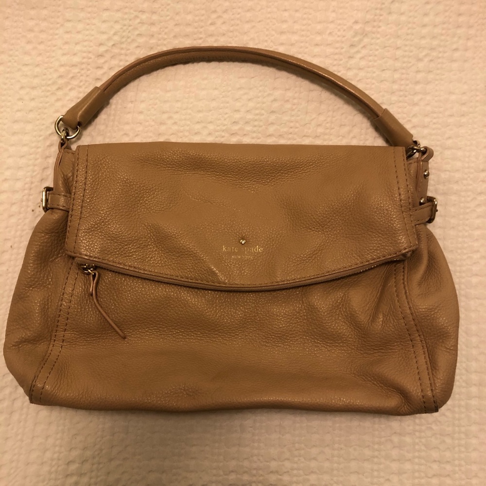 Light pink, leather Kate Spade Satchel